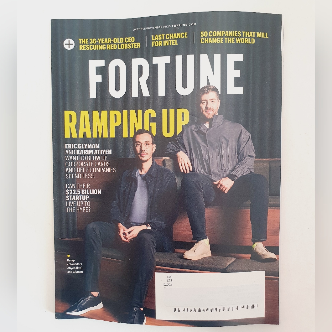 Fortune Magazine OctoberNovember 2025 Eric Glyman Karim Atiyeh Fortune Magazine OctoberNovember 2025 Eric Glyman Karim Atiyeh